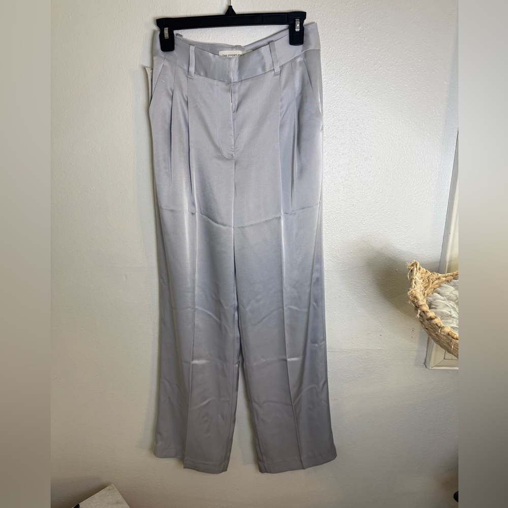 Aritzia Satin Effortless Pants - Picture 6 of 6
